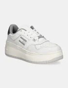 Tommy Jeans Маратонки TJW RETRO BASKET FLATFORM METAL