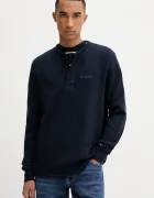 Tommy Jeans Памучна блуза с дълги ръкави