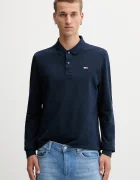 Tommy Jeans Памучна блуза с дълги ръкави