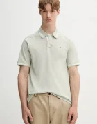 Tommy Jeans Памучна тениска с яка