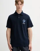Tommy Jeans Памучна тениска с яка