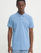 Tommy Jeans Памучна тениска с яка