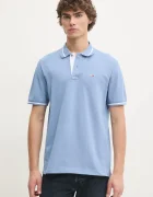 Tommy Jeans Памучна тениска с яка