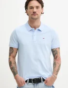 Tommy Jeans Памучна тениска с яка