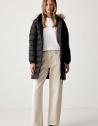 Tommy Jeans пухено яке дамско черно DW0DW18864