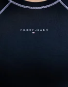 Tommy Jeans Рокля в тъмносиньо къса разкроена DW0DW21465