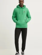 Tommy Jeans спортен панталон мъжки с памук черен DM0DM20473