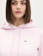 Tommy Jeans суичър дамски с памук розов DW0DW19958