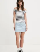 Tommy Jeans Топ в бяло DW0DW20234