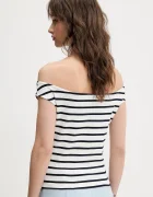 Tommy Jeans Топ в бяло DW0DW20234