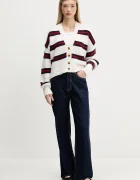 Tommy Jeans Жилетка с вълна дамска в бежово DW0DW21678