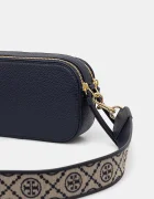 Tory Burch Кожена чанта Miller в тъмносиньо 171955-405