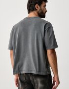 Trussardi тениска мъжка от памук сива G0758000232N