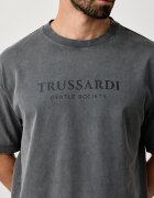 Trussardi тениска мъжка от памук сива G0758000232N