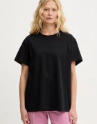 Twinset basic тениска женска памучна черна 261TT2450