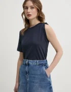 Twinset Памучна тениска