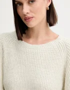 Twinset Пуловер с вълна в бежово 252AP3240