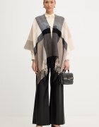 Twinset Риза дамска в бежово със стандартна кройка с класическа яка 261TP2591