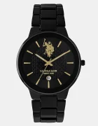 U.S. Polo Assn. Часовник LOGAN мъжки в черно USP4891YG