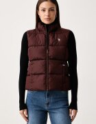 U.S. Polo Assn. елек дамски LIGHTWEIGHT PUFFER GILET кафяв WUP2095