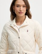 U.S. Polo Assn. преходно яке дамско QUILTED JACKET бежово WUP2261