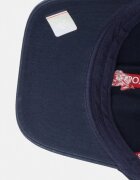 U.S. Polo Assn. шапка с козирка мъжка от памук OUTLINE DHM WASHED CASUAL тъмносиня MUP3426