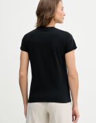 U.S. Polo Assn. тениска дамска от памук CREW NECK черна WUP0634