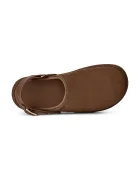 Ugg чехли сабо дамски от набук W Goldenstar Villa Clog кафяви 1169590.DKC