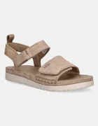 Ugg Детски сандали от велур GOLDENSTAR