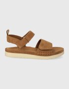 Ugg Детски сандали от велур GOLDENSTAR