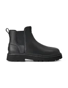 Ugg Кожени боти челси Chelsea Lug Leather мъжки в черно 1172990.BLK