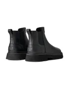 Ugg Кожени боти челси Chelsea Lug Leather мъжки в черно 1172990.BLK