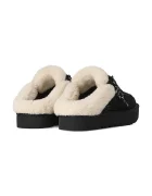 Ugg маратонки дамски от велур W Lowmel Mule черни 1180313.BLK