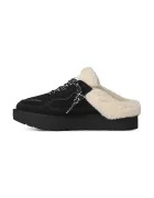 Ugg маратонки дамски от велур W Lowmel Mule черни 1180313.BLK