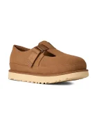 Ugg Половинки обувки от велур Goldenstar Mary Jane в кафяво с платформа 1171506.CHE