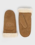 Ugg ръкавици дамски от велур кафяви 20932