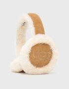 Ugg Вълнени наушници в кремаво от вълна