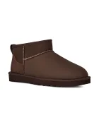 Ugg Велурени апрески Classic Ultra Mini в кафяво 1137391.DDC