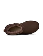 Ugg Велурени апрески Classic Ultra Mini в кафяво 1137391.DDC