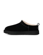 Ugg Велурени чехли Classic Micro в черно 1173891.BLK
