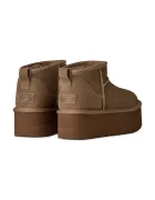 Ugg W Classic Ultra Mini Platform апрески дамски от велур кафяви 1135092.LBNZ