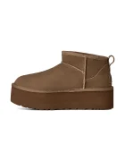 Ugg W Classic Ultra Mini Platform апрески дамски от велур кафяви 1135092.LBNZ
