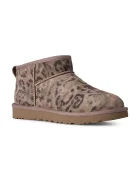 Ugg W Classic Ultra Mini Spotted апрески дамски от велур кафяви 1180623.CHE