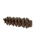Umbra Закачалка за стена Picket Rail Hook 61 x 4 x 17 cm в кафяво