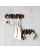 Umbra Закачалка за стена Picket Rail Hook 61 x 4 x 17 cm в кафяво