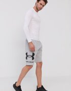 Under Armour Блуза с дълги ръкави за трениране в бяло с изчистен дизайн