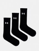 Under Armour Чорапи Performance (3 чифта) в черно 6009685