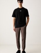 Under Armour спортен панталон мъжки Vibe Woven кафяв с висока талия 1386557.200