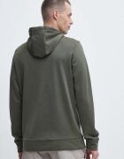 Under Armour Спортен суичър в зелено с качулка с изчистен дизайн