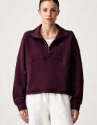 Under Armour суичър дамски с памук Unstoppable бордо 6013519